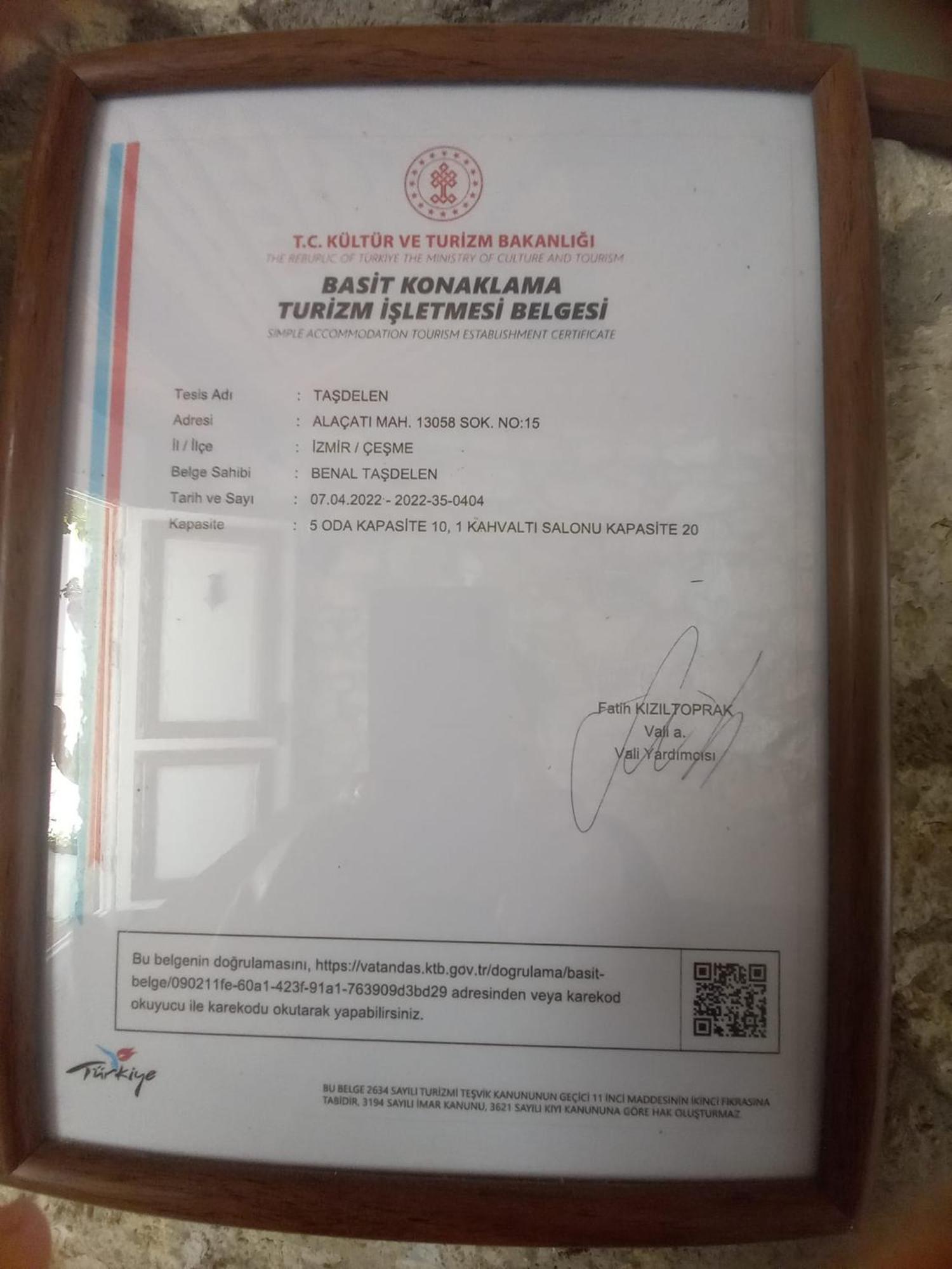 Tasdelen Hotel Alaçatı Exteriér fotografie